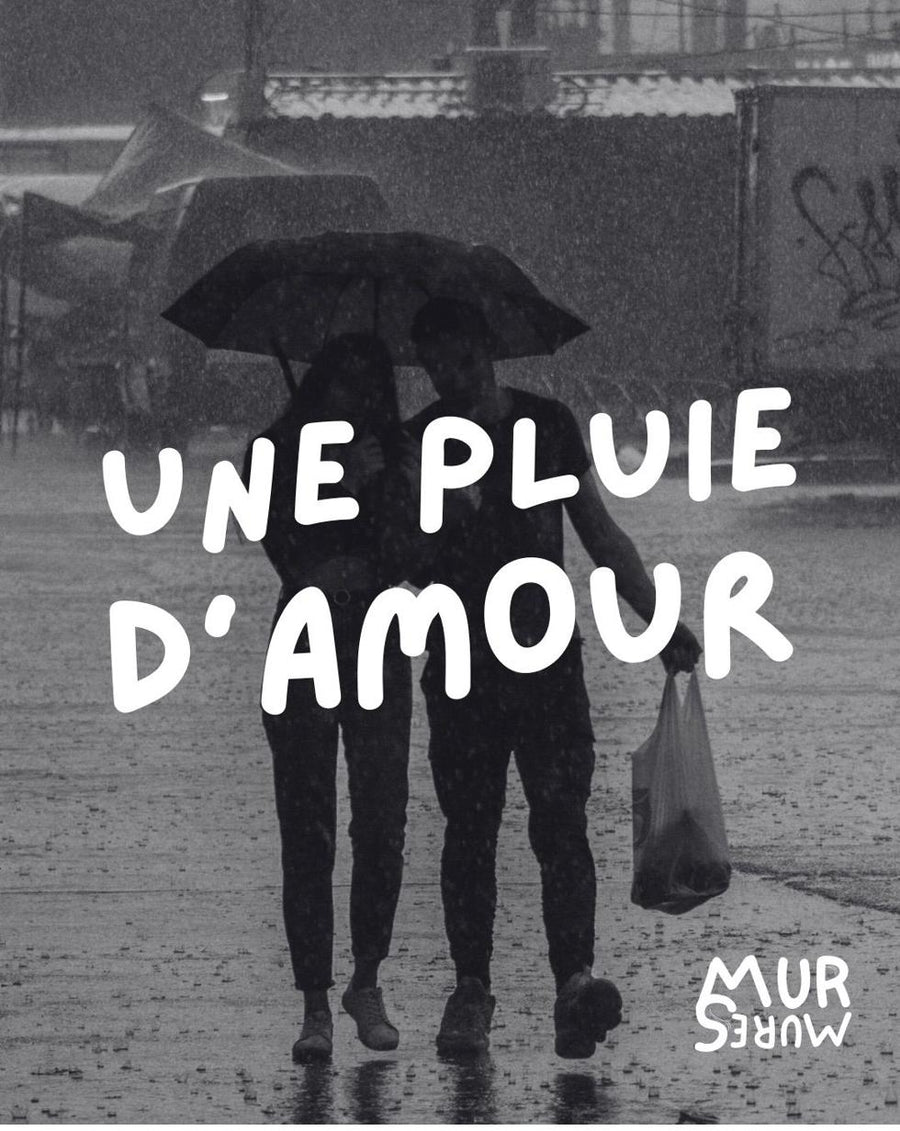 Une pluie légère et infinie.